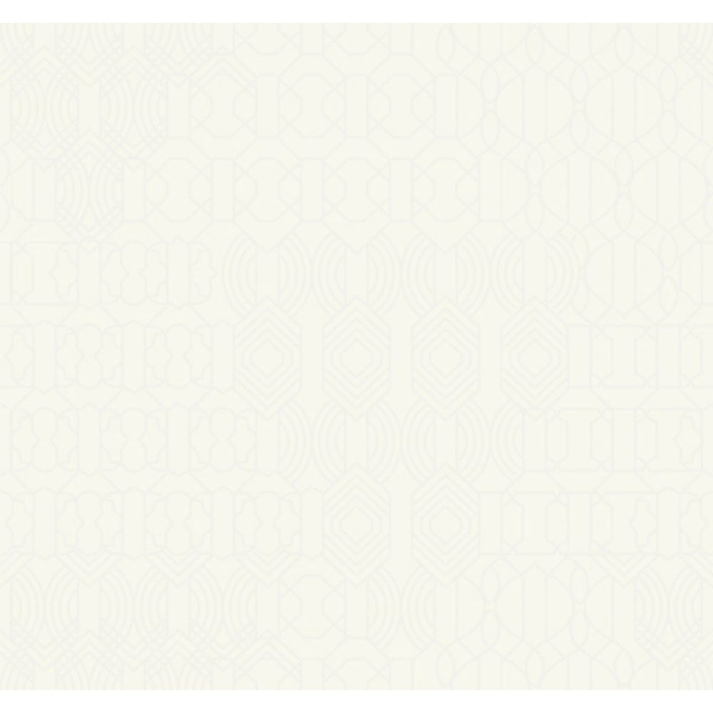 York Designer Series CR9095 Designer Resource Tip Card Modern Chandelier Wallpaper in Pearl