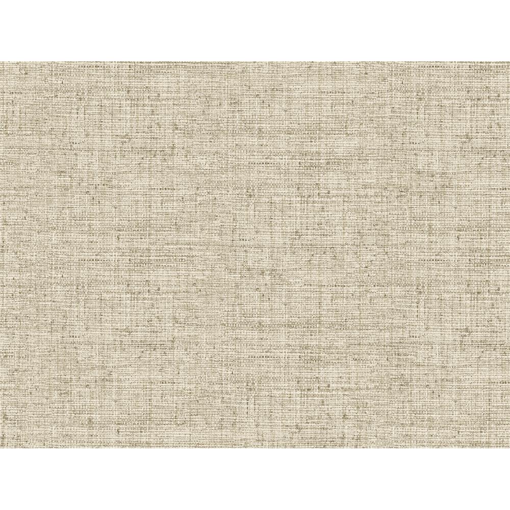 York CY1556 Conservatory Beige Papyrus Weave Wallpaper