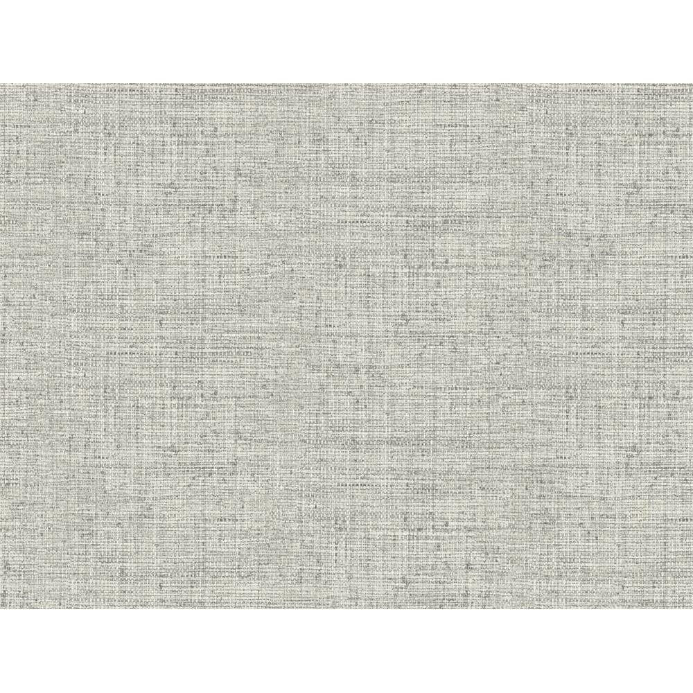 York CY1558 Conservatory Lt Grey Papyrus Weave Wallpaper