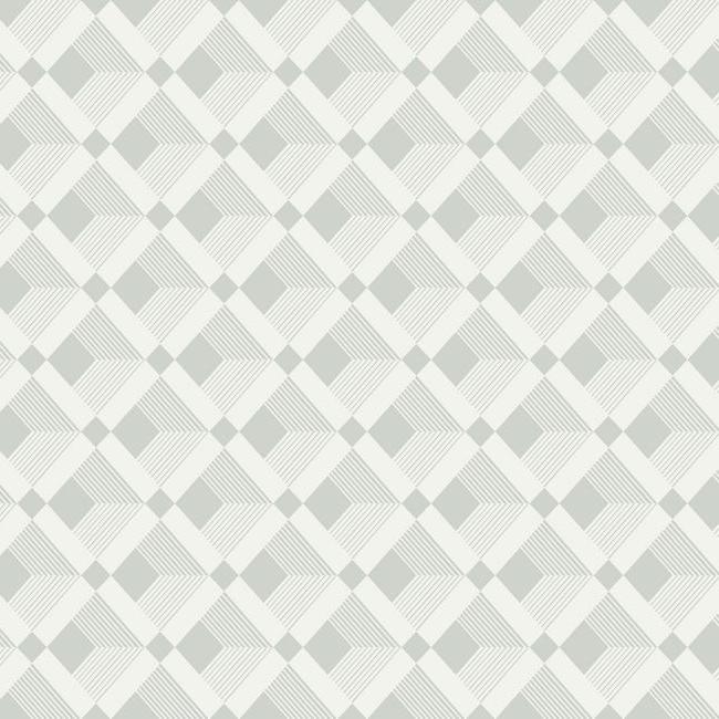 York DR6365 Dwell Studio Esher Wallpaper - White/Off Whites