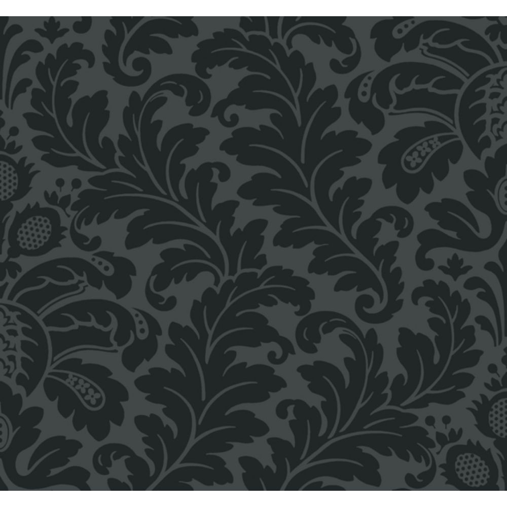 York Designer Series DT5044 Candice Olson After 8 Modern Romance Wallpaper in Black