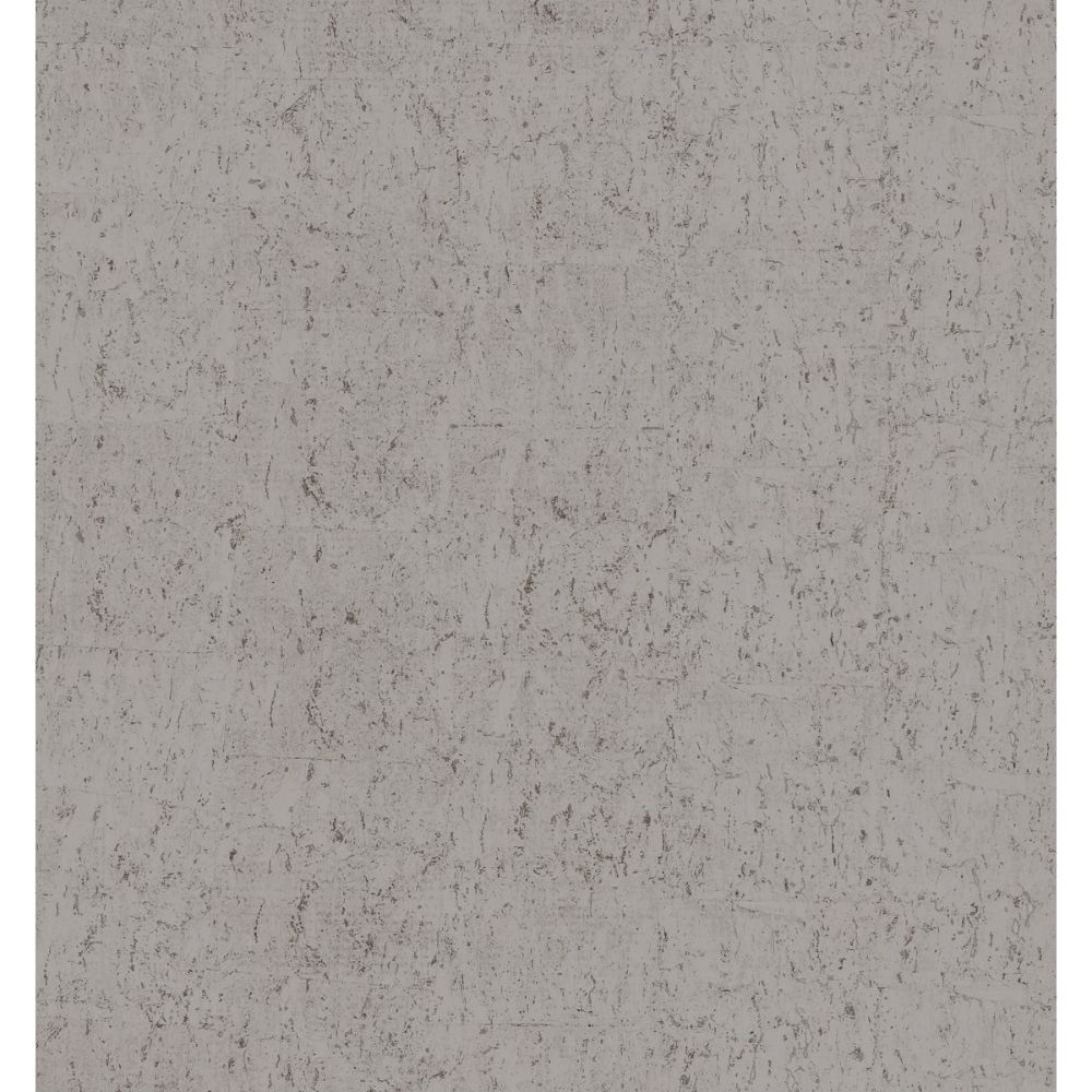 York Designer Series EV3901 Casual Elegance Pale Grey & Silver Cork Wallpaper