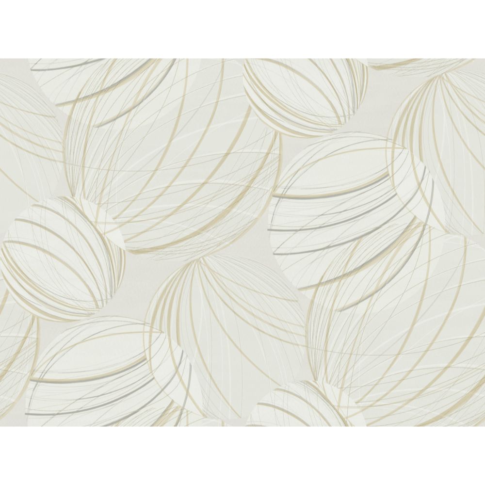 York Designer Series EV3906 Casual Elegance Blonde Floating Lanterns Wallpaper