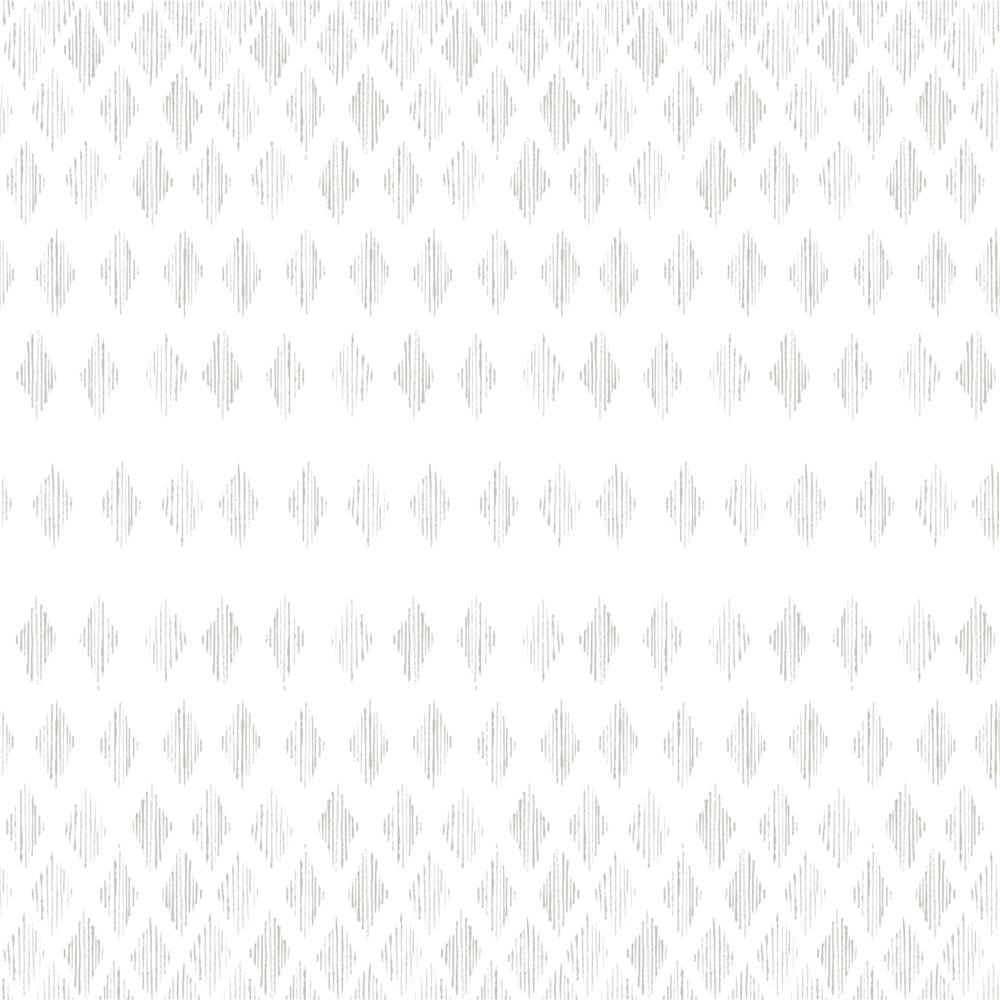 York FH4044 Simply Farmhouse Diamond Ombre Wallpaper in Linen/White