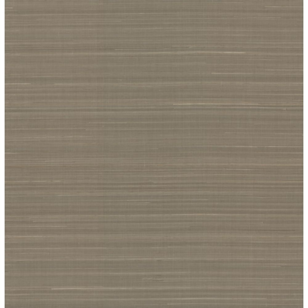 Inspired by Color by York GL0502 Grasscloth II Brown Abaca Weave Wallpaper