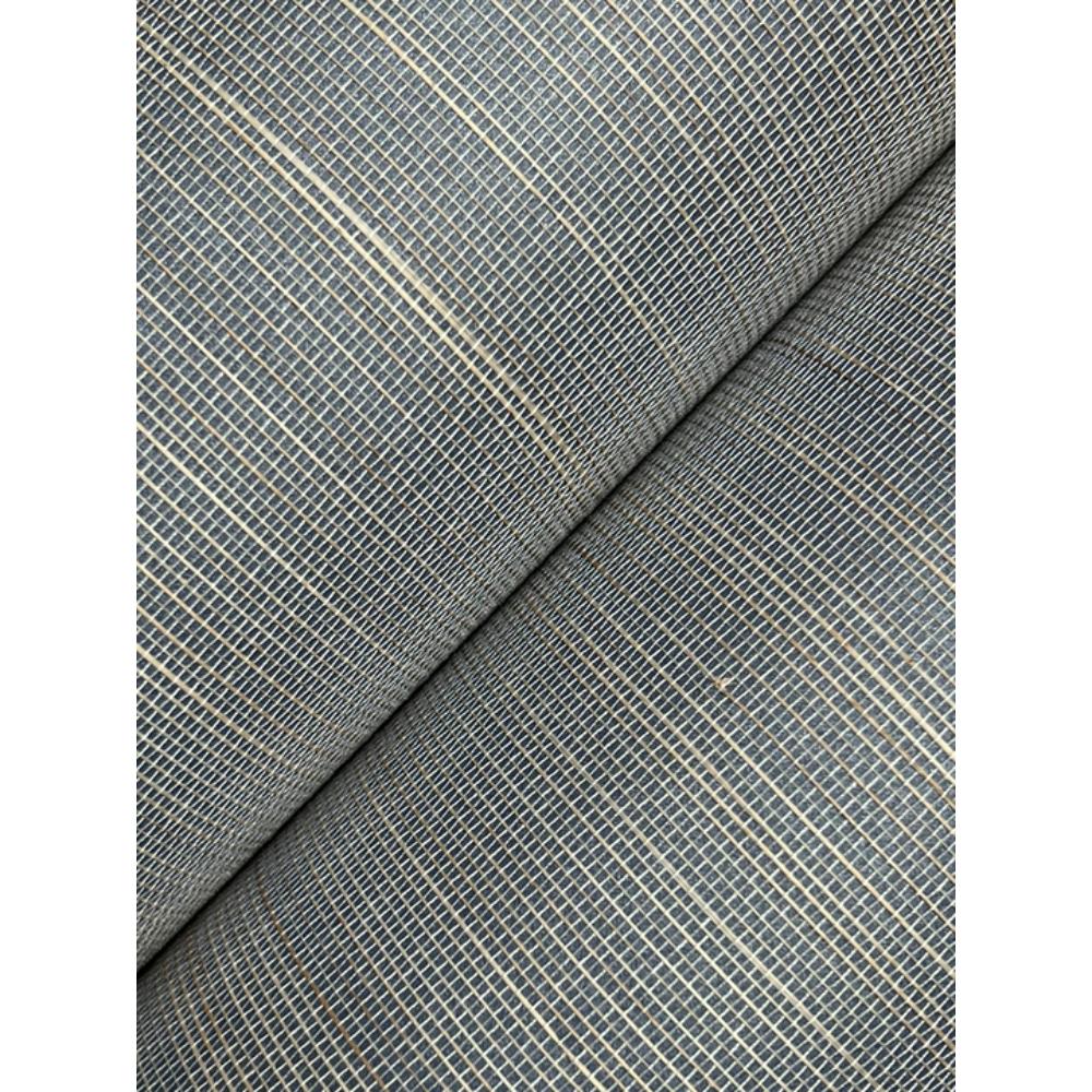 York GL0503GV Grasscloth & Natural Resource Abaca Weave Blue Wallpaper