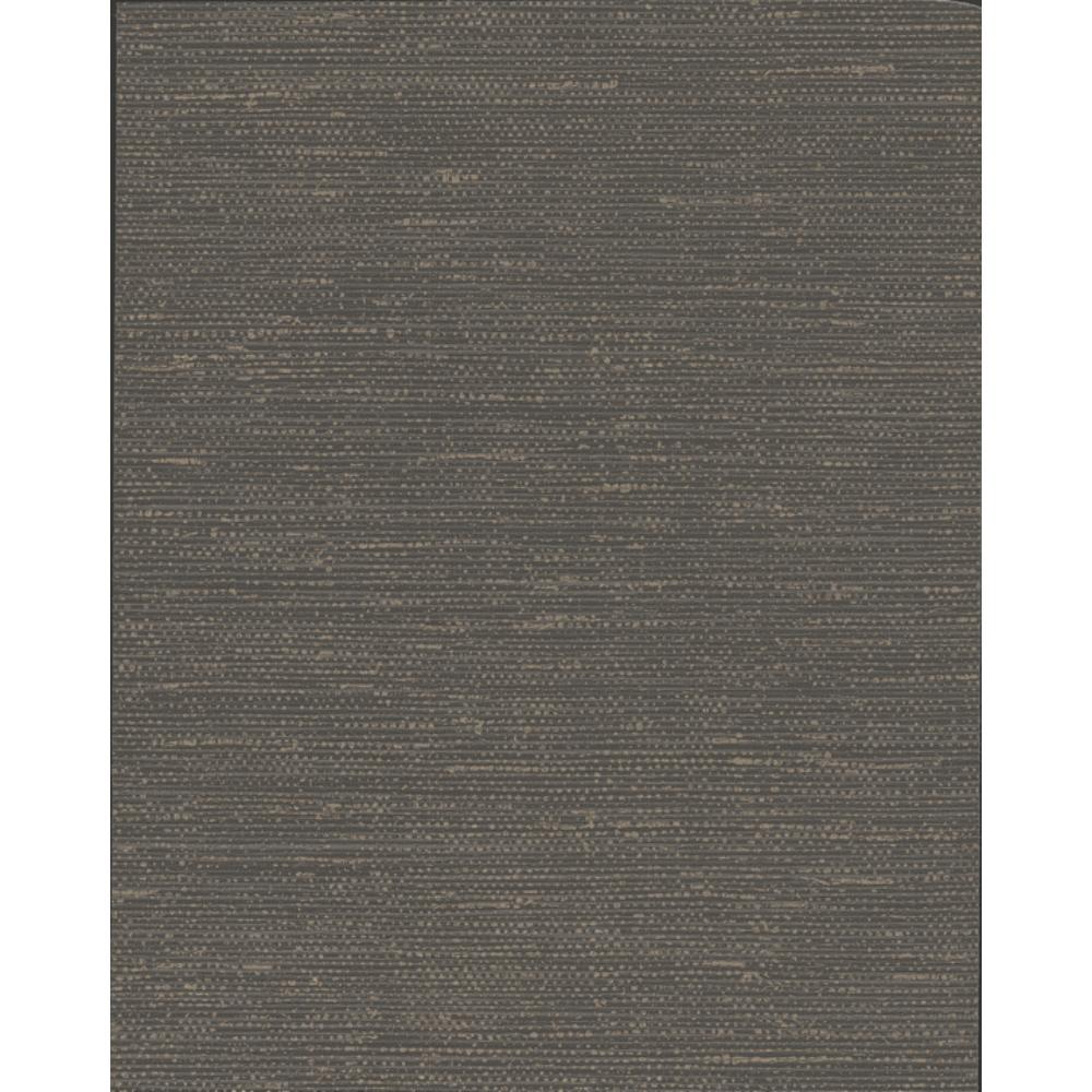 York GL0511N Grasscloth Resource Library Essence Wallpaper in Brown Metallic