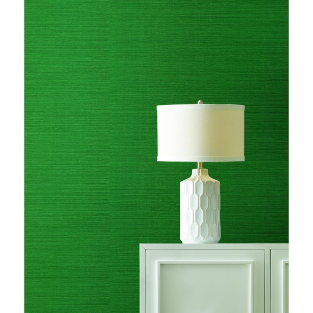 York GV0147NWFD Designer Sisals Fan Deck Maguey Sisal Jade Wallpaper