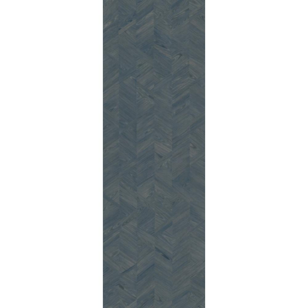 York GV0242 Grasscloth & Natural Resource Interlocking Wood Ocean Wallpaper