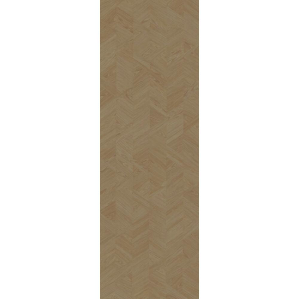 York GV0244 Grasscloth & Natural Resource Interlocking Wood Oak Wallpaper