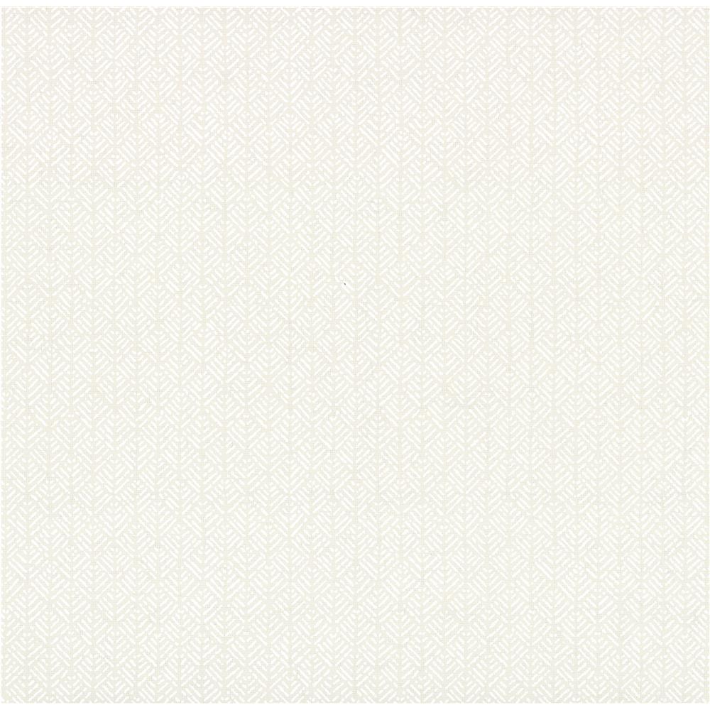 York Designer Series HC7580 Handcrafted Naturals Woven Texture Wallpaper in White