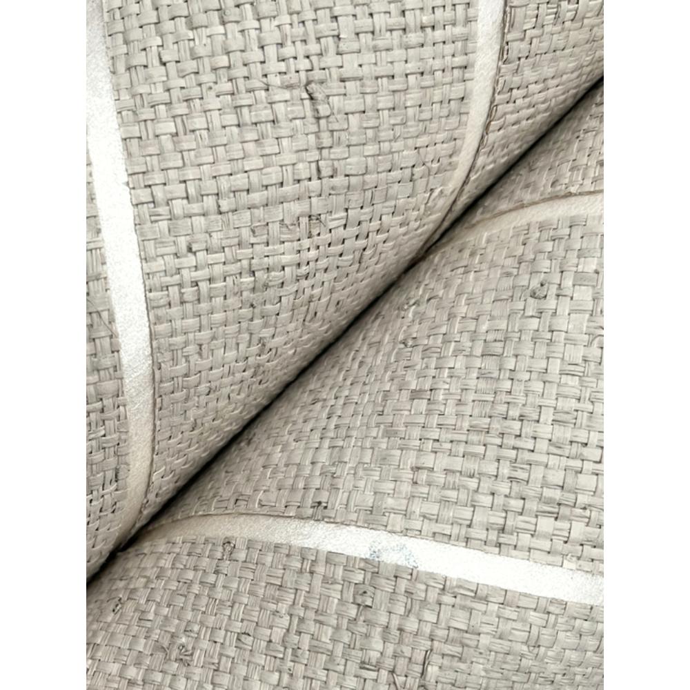 York HO2109GV Grasscloth & Natural Resource Atelier Herringbone Linen Wallpaper