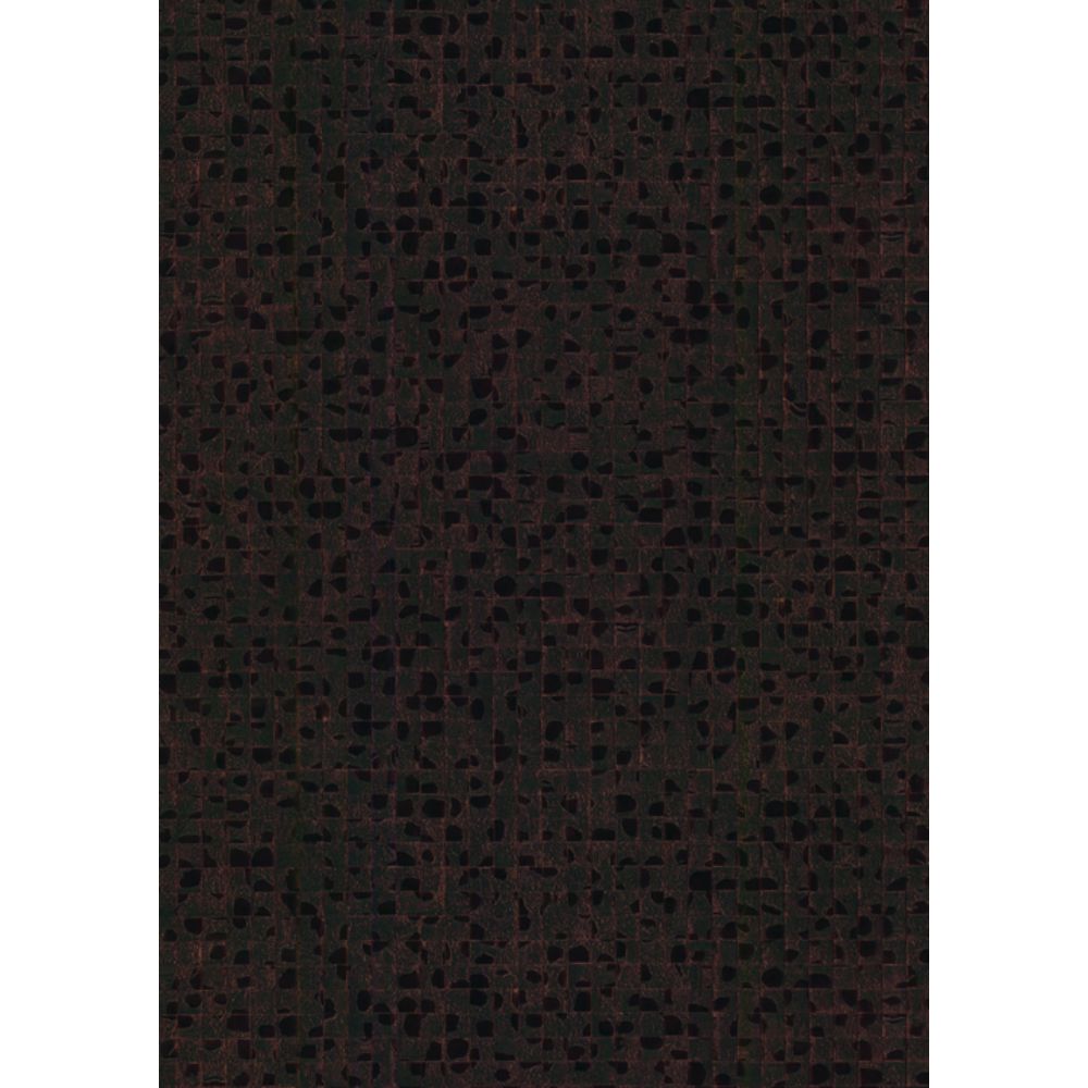 Ronald Redding by York Designer Series Leather Lux Wallcovering Brown