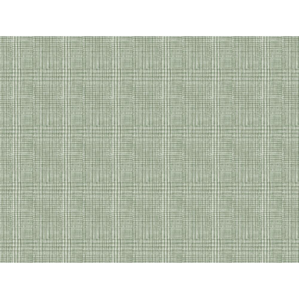 Ronald Redding by York Designer Series HO2166 Traveler Shirting Plaid Wallpaper in Green