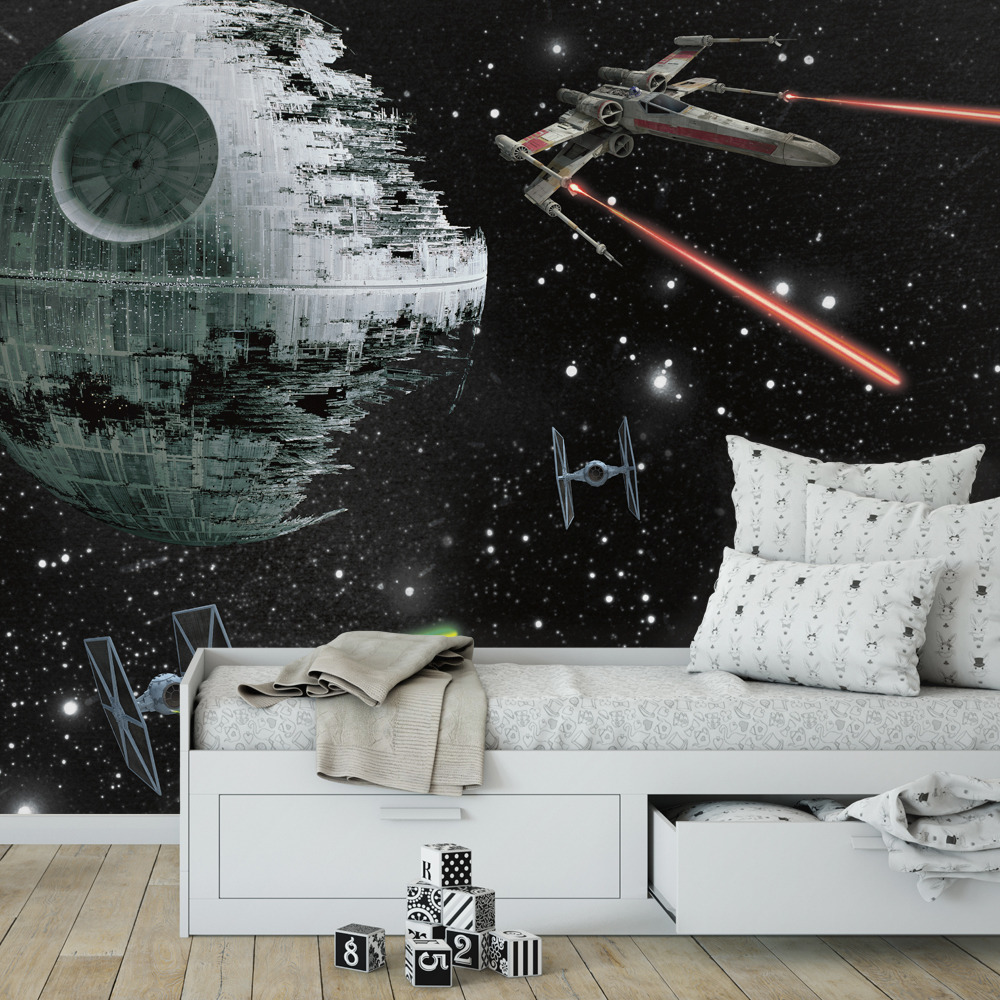 RoomMates by York JL1399M Star Wars Classic Vehicles Xl Chair Rail Prepasted Mural 6