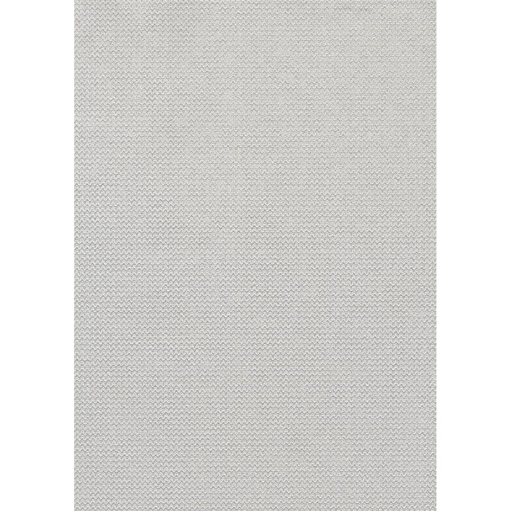 York Wallcoverings MI10023 Missoni Home Mini Chevron Wallpaper - Pearl/Silver