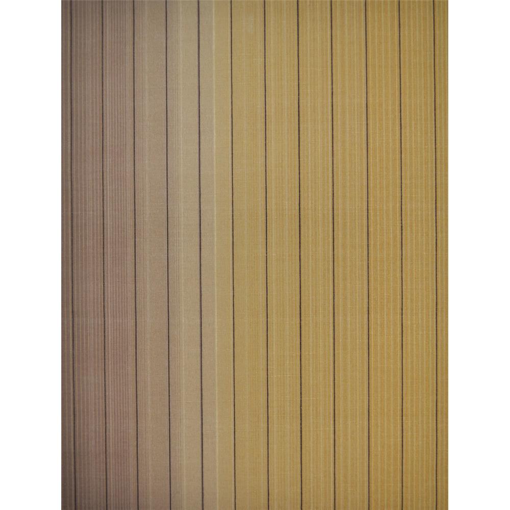 York Wallcoverings MI10074 Missoni Home Vetical Stripe Wallpaper - Gold/Tan/Black