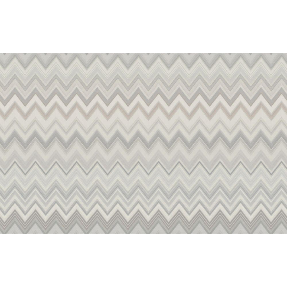 York Designer Series MI10331 Missoni 4 Happy Zig Zag Wallpaper in Grey