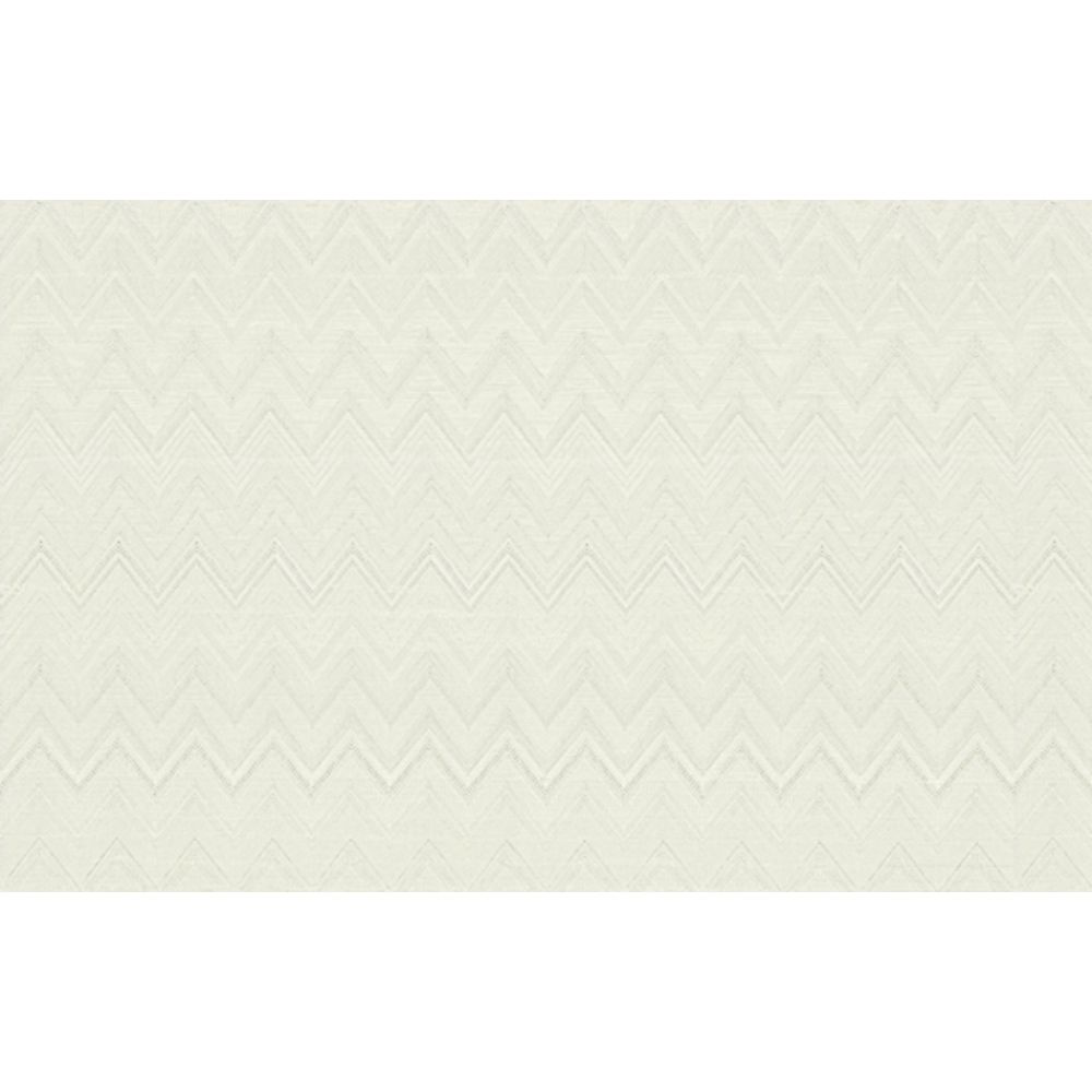 York Designer Series MI10337 Missoni 4 Happy Zig Zag Wallpaper in Cream