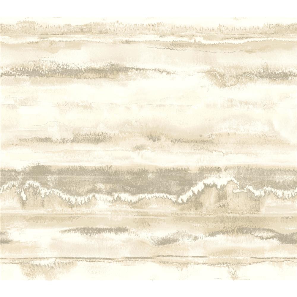 Candice Olson by York NA0532 High Tide Wallpaper in Cream
