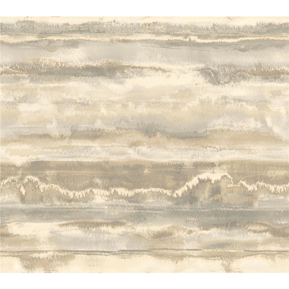 Candice Olson by York NA0533 High Tide Wallpaper in Sand