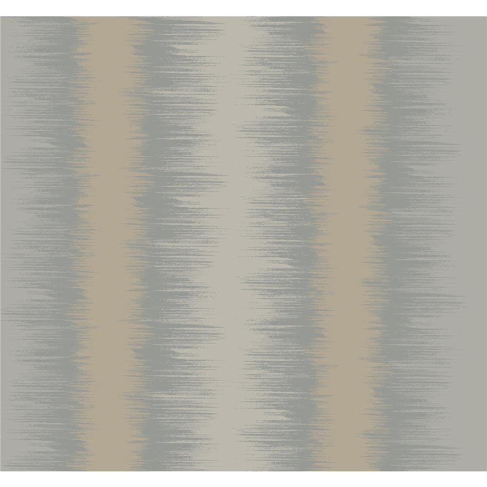Candice Olson by York NA0551 Quill Stripe Wallpaper in Dark Grey