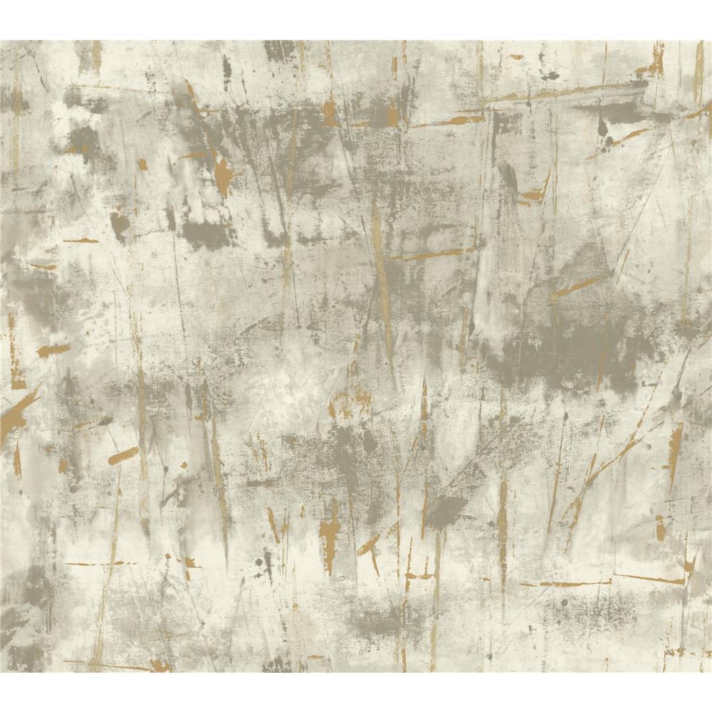 Candice Olson by York NA0566 Modern Art Wallpaper in Grey