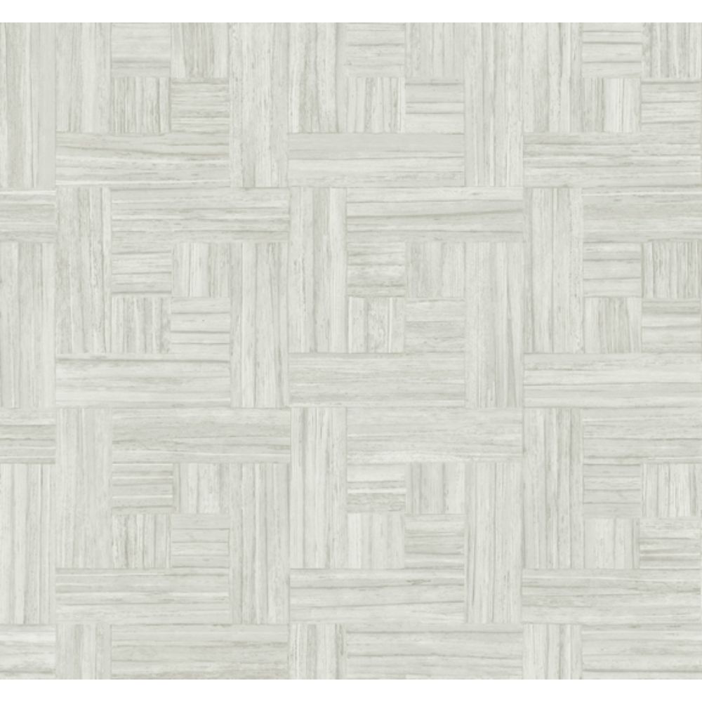 York ND3057N Natural Digest White Tesselle Wallpaper