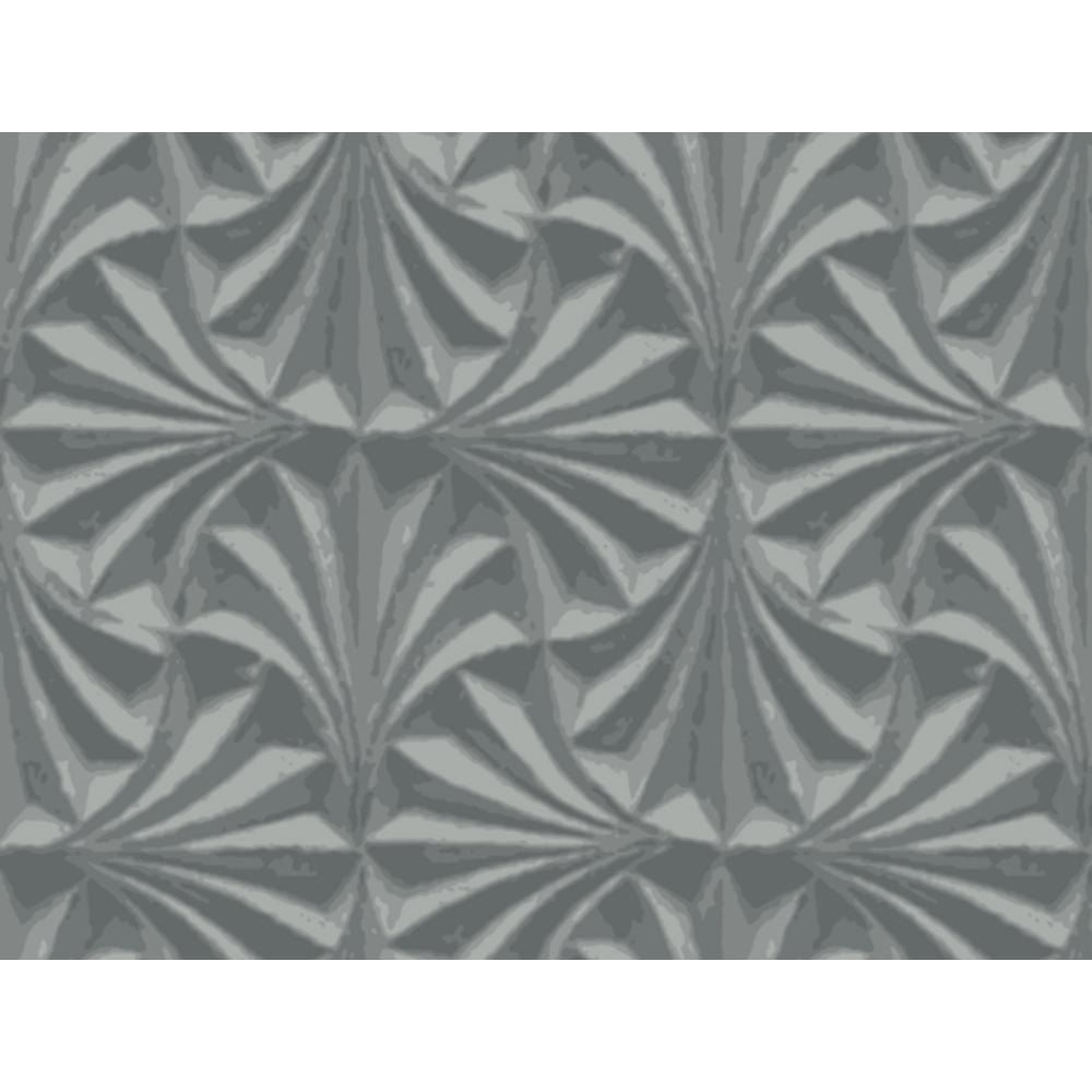 York NT6127 Natural Discovery Sculpted Charcoal Fans Wallpaper