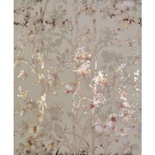 York Designer Series NW3584 Modern Metals Shimmering Foliage Wallpaper
