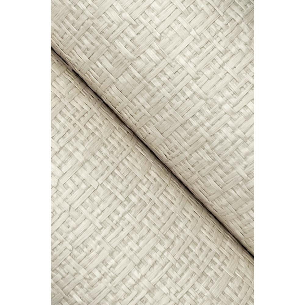York OG0526GV Grasscloth & Natural Resource Tatami Weave Natural Cream Wallpaper