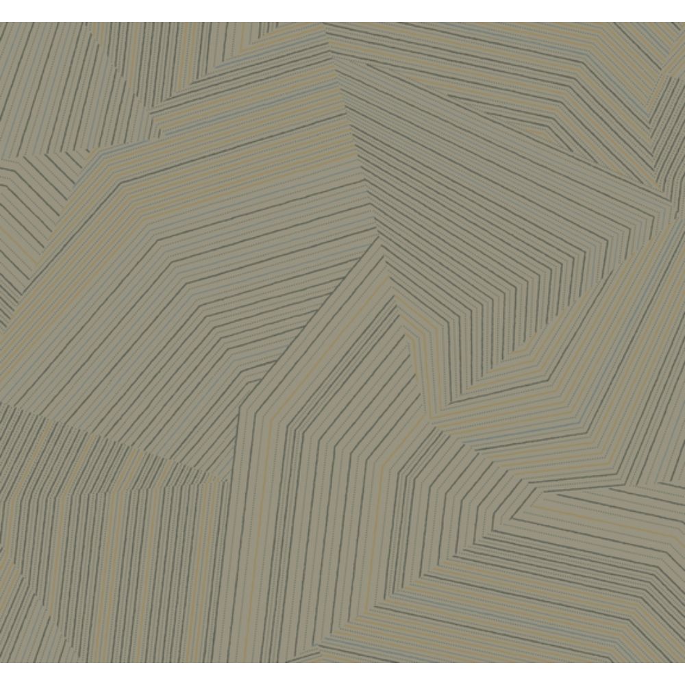 York OI0613 New Origins Glint Dotted Maze Wallpaper