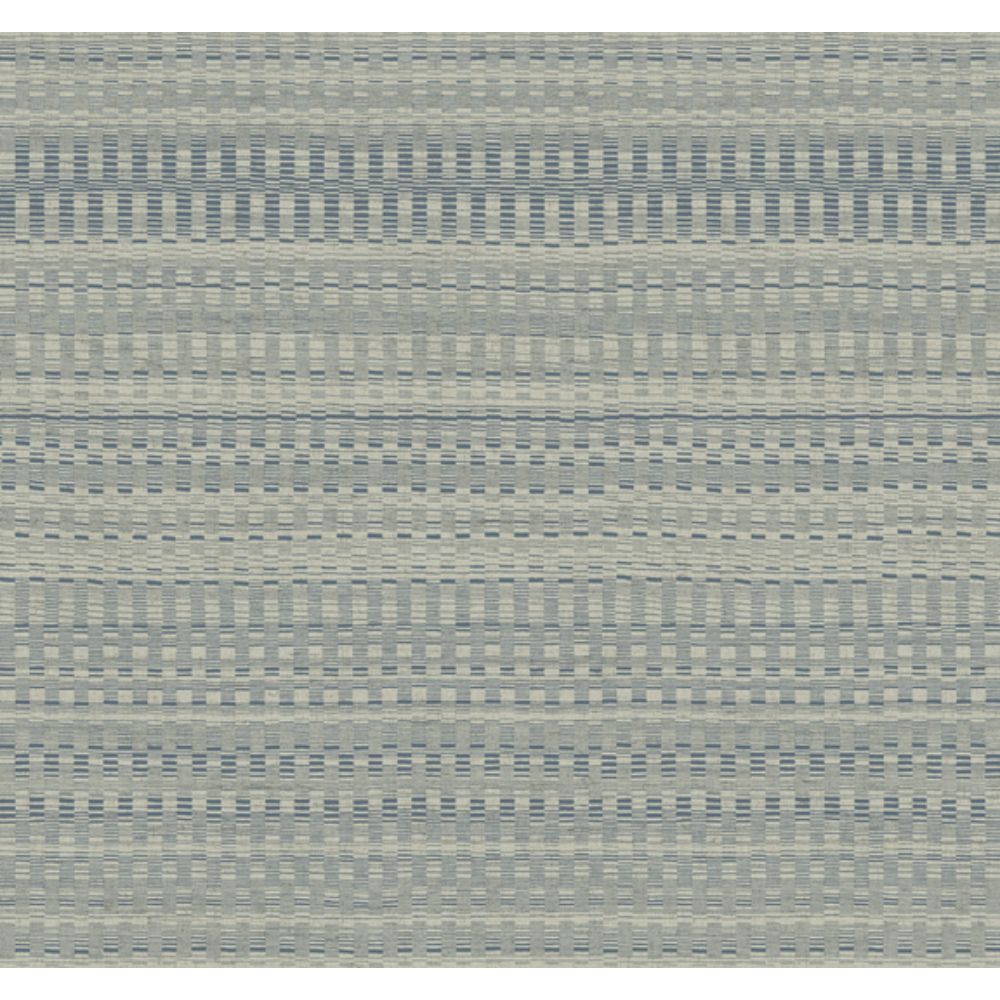 York OI0625 New Origins Navy Tapestry Stitch Wallpaper