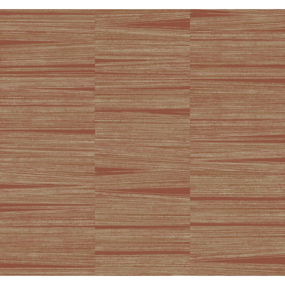 York OI0662 New Origins Brick Line Stripe Wallpaper