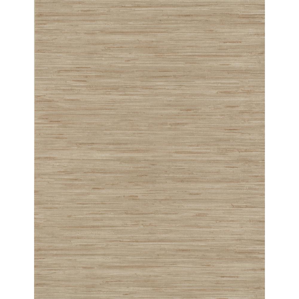 York PA130406LW Grasscloth Resource Library Lustrous Grasscloth Wallpaper in Beige