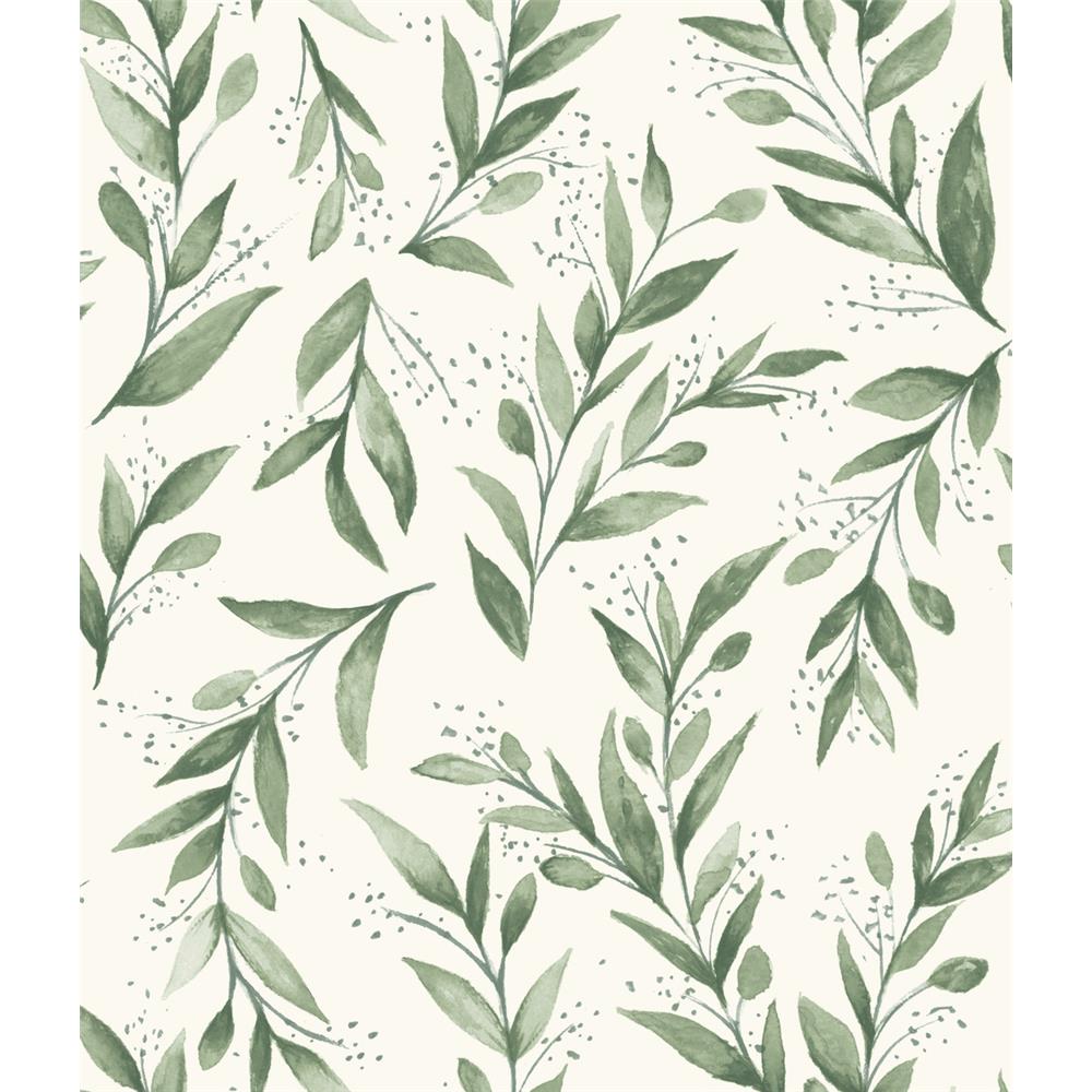 York Designer Series Magnolia Home by Joanna Gaines PSW1001RL Olive Branch wallpaper in Olive Grove