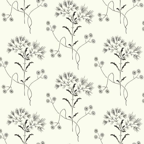York Designer Series PSW1153RL Magnolia Home Wildflower Peel and Stick Wallpaper