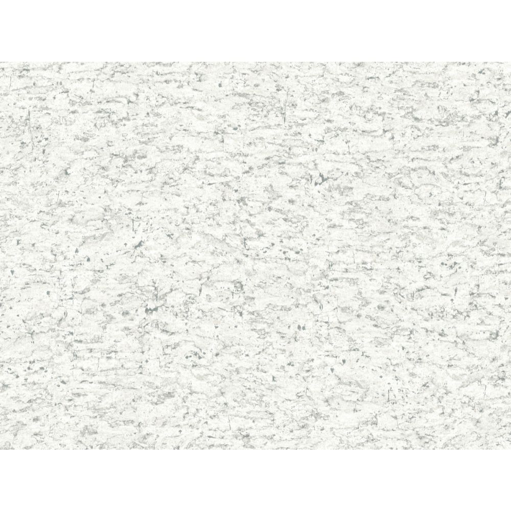 York PSW1290RL Grasscloth, Wood & Stone White Shimmering Cork Peel & Stick Wallpaper