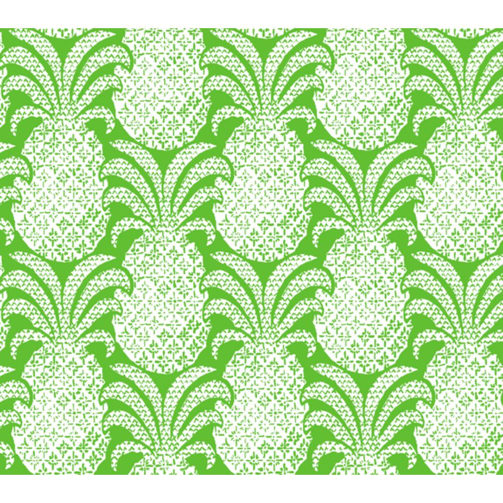 York PSW1392RL Madcap Cottage Colony Club Wallpaper in Palm Green