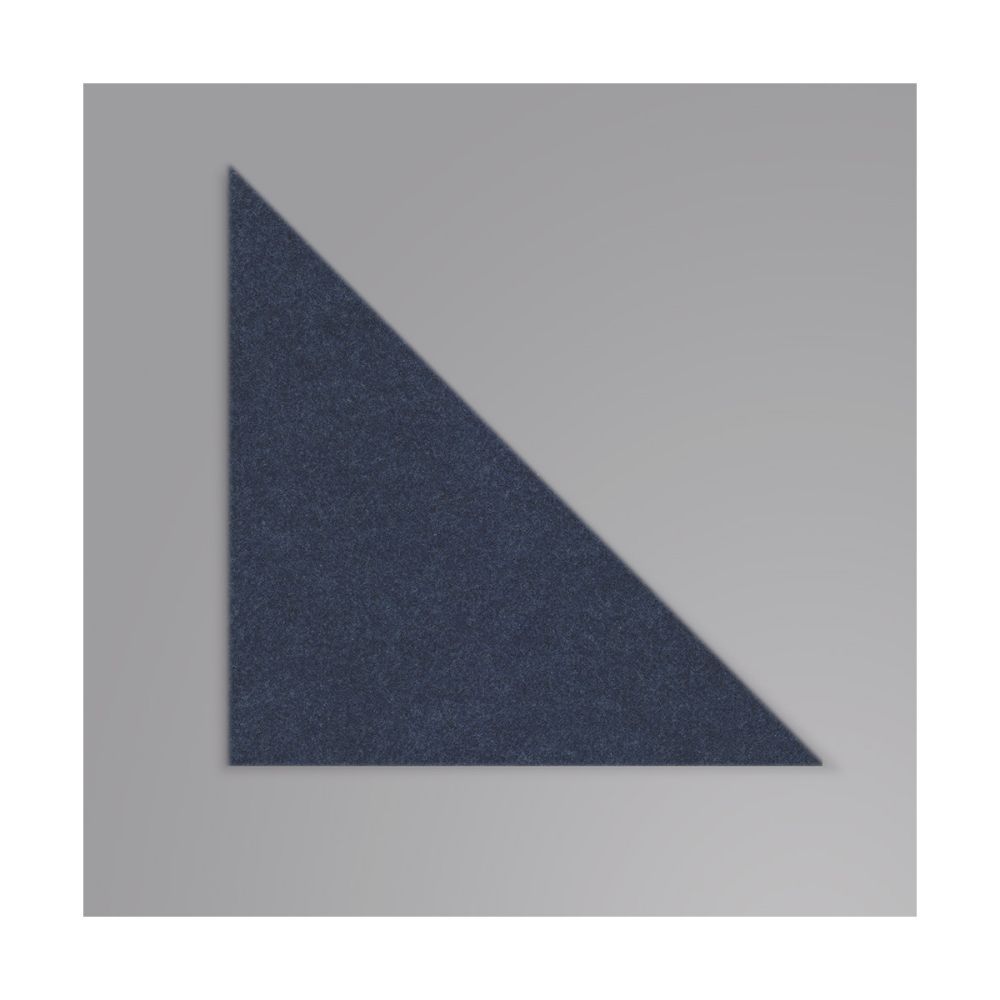 York QWS1012 Triangles Acoustical Peel and Stick Tiles in Navy