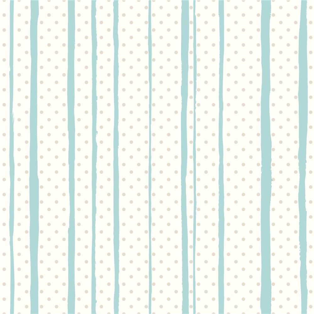 RoomMates by York RMK10702WP All Mixed Up Silver/Teal Peel & Stick Wallpaper