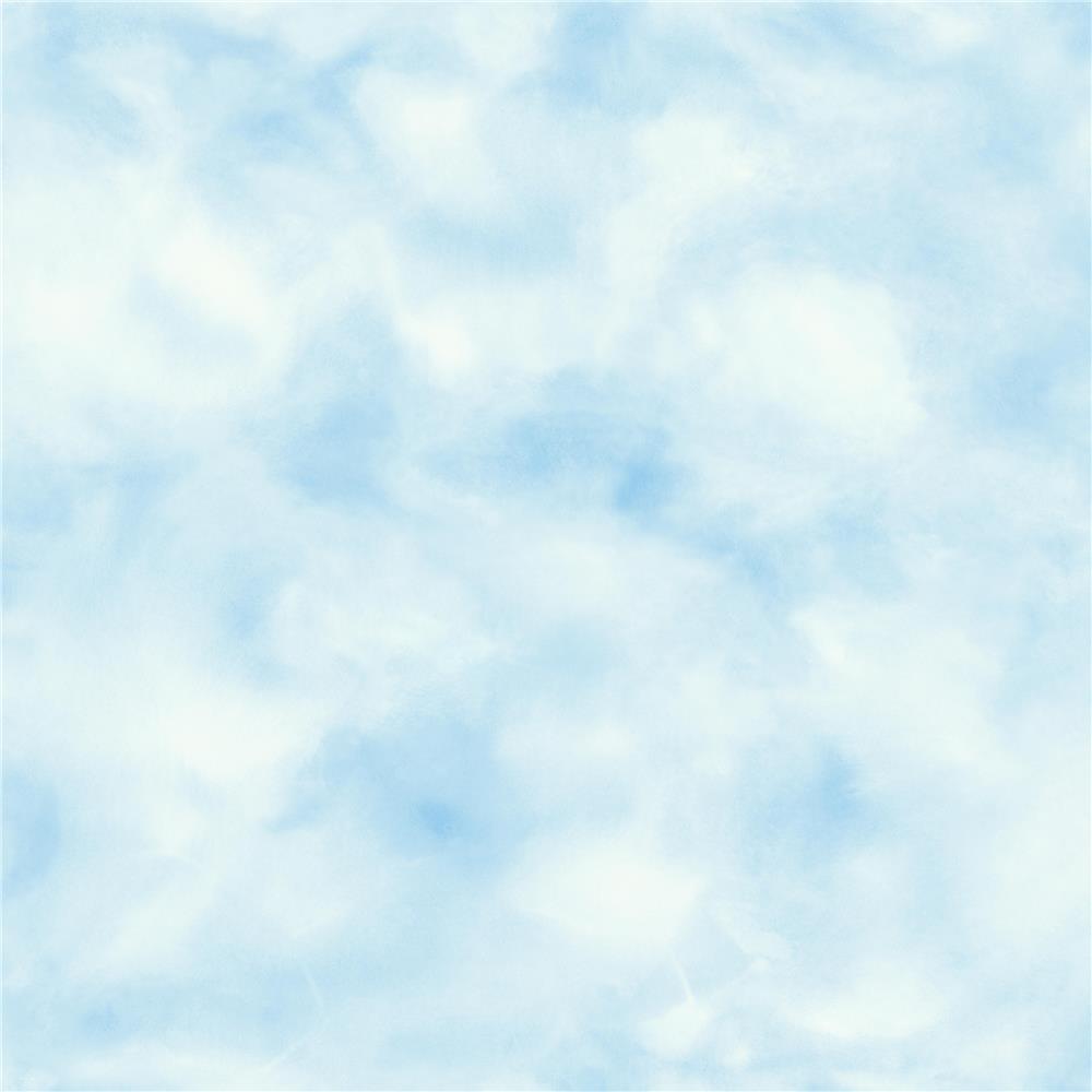RoomMates by York RMK10708WP Cloud Blue Peel & Stick Wallpaper