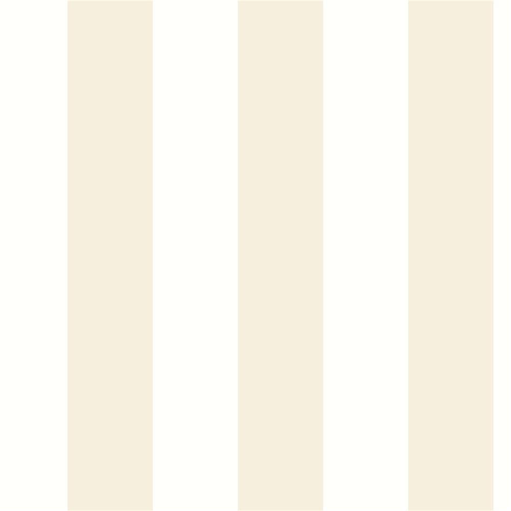 RoomMates by York RMK11074WP Awning Stripe Neutral Peel & Stick Wallpaper