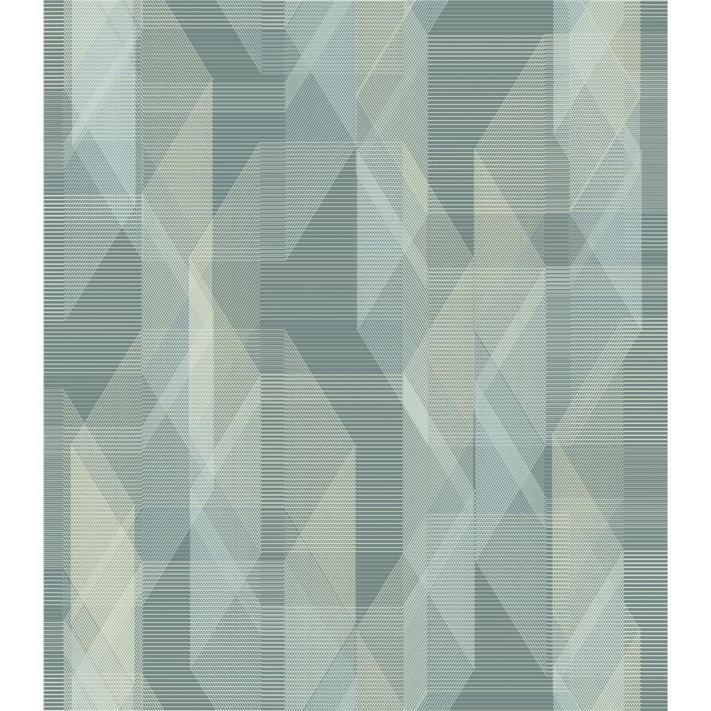 RoomMates by York RMK11350RL Debonair Geometric Peel & Stick Wallpaper Grey