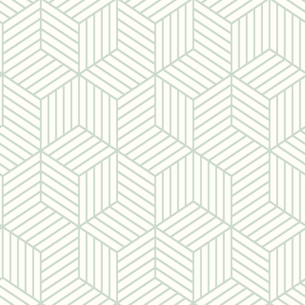 RoomMates by York RMK11722WP Striped Hexagon Peel & Stick Wallpaper