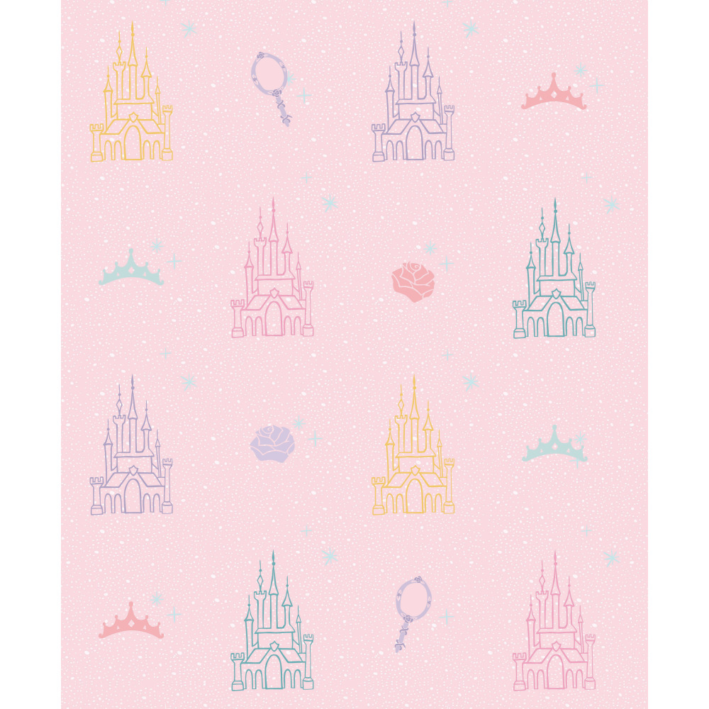 RoomMates by York RMK11779RL Disney Princess Castle Peel & Stick Wallpaper