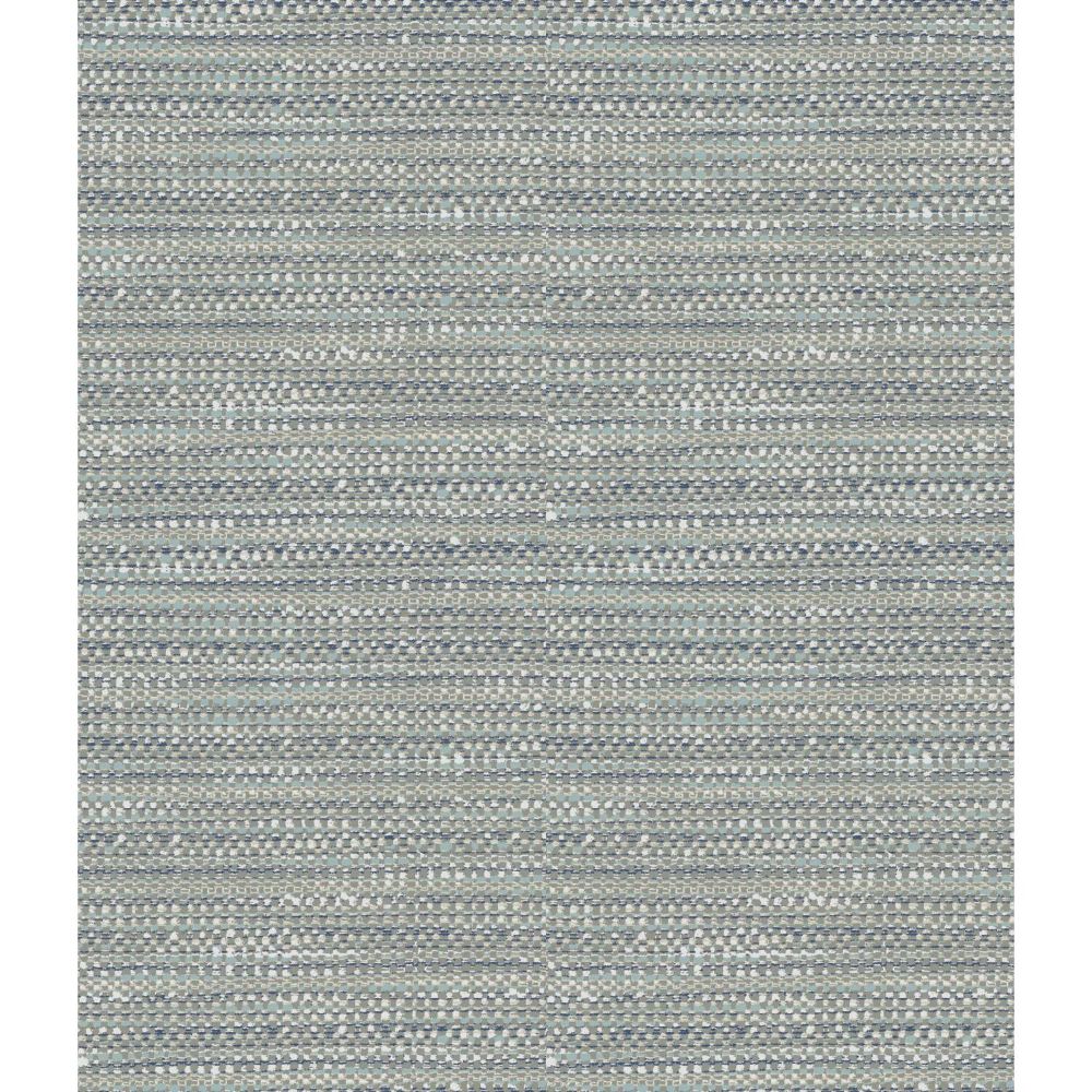 RoomMates by York RMK11892RL Tabby Peel & Stick Wallpaper in White, Grey