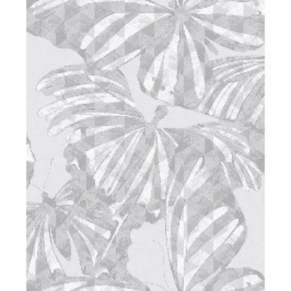 RoomMates by York RMK12317RL Mr. Kate Butterfly Peel & Stick Wallpaper in Grey, White