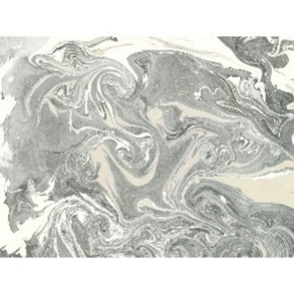 RoomMates by York RMK12327M Mr. Kate Acrylic Pour Peel & Stick Wallpaper Mural in Grey, White