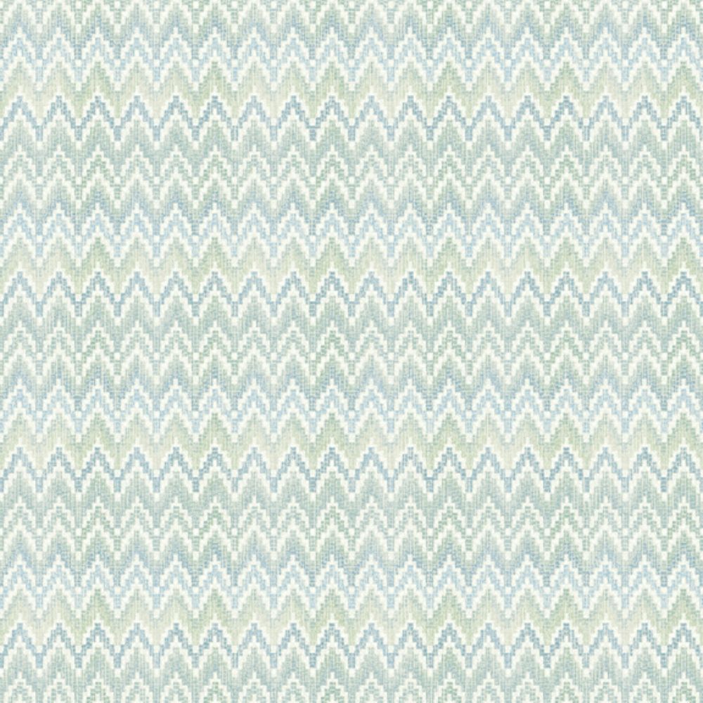 RoomMates by York RMK12601PL RoomMates Waverly Heartbeat Peel & Stick Wallpaper in Green/blue